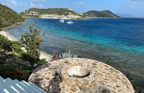 Great Camanoe Island Villa | Luxury 7BR waterfront villa w/ instaviews & boat