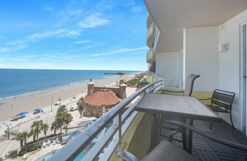 Brush - Stewarts Casa | Luxury 9th Floor 1 BR Condo Direct Oceanfront Wyndham Ocean Walk Resort Daytona Beach | 906