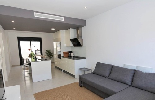Molino del Chirrete Apartamento | Luxury apartment with 2nd bathroom, pool, sea on the Costa Calida