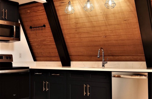 Larkspur Cabina | Luxury A-Frame Cabin on 80 acres of private land with diverse terrain. Pets O.K!