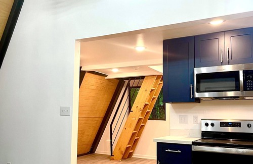 Larkspur Cabina | Luxury A-Frame Cabin on 80 acres of private land with diverse terrain. Pets O.K!