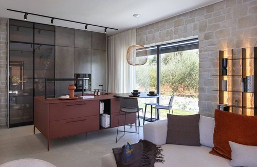 Nova Vas Villa | Villa de diseño elegante y de lujo con piscina climatizada