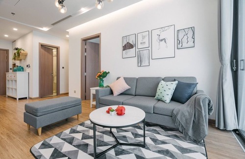 Ngoc Khanh Apartamento | Luxury Aparment at Vinhomes Metropolis 2 Bedroomnear Lotte