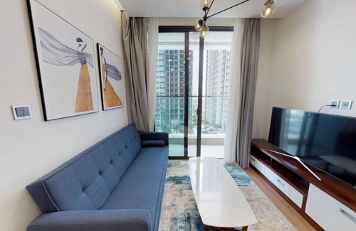 Cong Vi Apartamento | Apartamento de lujo de 1 cama en Metropolis @Property Plus