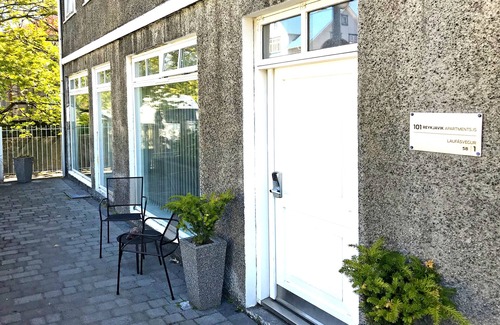 Downtown Apartamento | Apartamento de lujo en el centro de Reikiavik 2 dormitorios, entrada sin llave