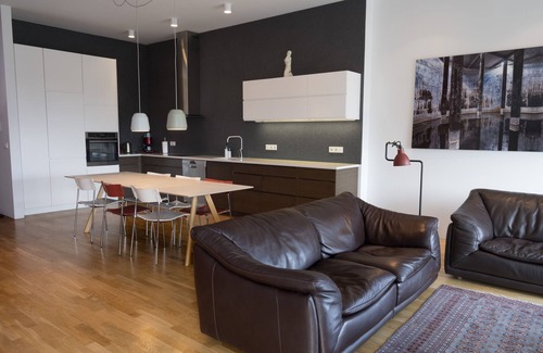 Vesturbær Apartamento | Luxury apartment with a view of the harbour