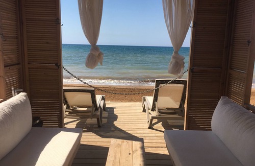 Bafra Apartamento | Apartamento de lujo con piscina privada, ofrece vistas a la playa, al mar y a la montaña