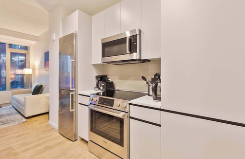 Seaport District Apartamento | Luxury Apt Heart of Seaport with Gym
