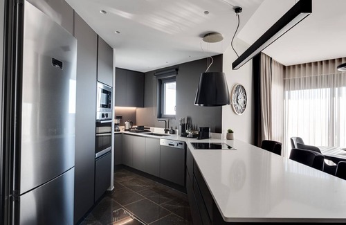 Makrigianni Villa | Luxury Athens Apartment |Zenith Residence | 2 Bedrooms | Modern Décor | Large Balcony with Panoramic Views | Alimos