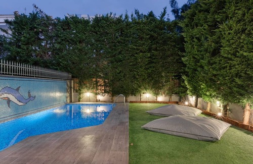 Vari-Voula-Vouliagmeni Villa | Luxury Athens Villa | Villa Vesper | 5 Bedrooms | Private Pool & Jacuzzi | Sea Views | Close to Beach | Voula