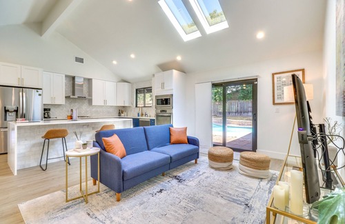 North Austin Civic Association Casa | Luxury Austin Home w/ Game Room & Fire Pit!