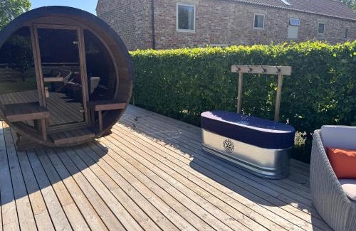 Sutton on the Forest Casa | Luxury Barn with sauna near York welcoming families, friends, groups
