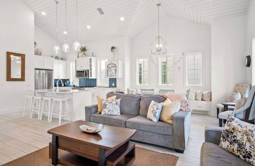 Cinnamon Shore Cabaña | Luxury Beach Cottage on Park w/ Porch Swing & Access to Great Amenities