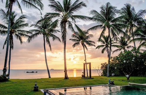 Taling Ngam Casa | Luxury Beach front Villa Baan Asan Chef and Staff included lth9