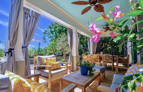 Pass-a-Grille Villa | Luxury Beachside French Villa with Private Beach Path