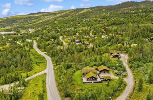 Nes Casa | Luxury Cabin at Nesfjellet with sauna, bbq, close to ski & golf