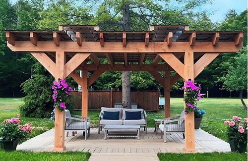 Livingston Manor Cabina | Luxury Cabin on Private Catskills Estate with Waterfront
