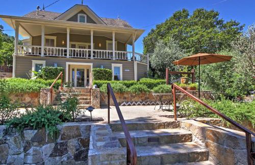 Calistoga Casa | Luxury Calistoga Home with Pool, Hot Tub and Grill!