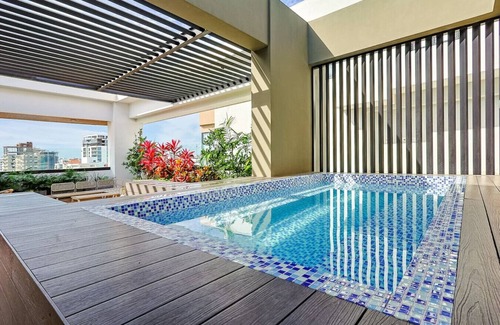 La Arboleda Apartamento | Luxury Centric Apt with Pool, Full AC, Fast Wi-Fi, Stunning City Views