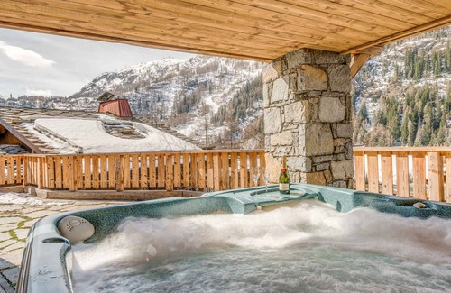 Les Brevieres Chalet De Esquí | Chalet 5* en Tignes - 6 habitaciones, 6 baños, jacuzzi, para 12 personas, cerca de las pistas