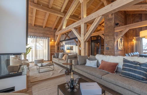 Bergers Chalet De Esquí | Chalet de lujo en Alpe d'Huez, ski-in/ski-out, sauna, jacuzzi, mascotas permitidas
