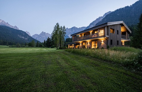 Sesto Chalet De Esquí | Luxury Chalet Tre Cime - DIBONA: with exclusiv privat Spa/Pool; 3 Cime Dolomites