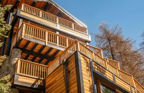 Les Brevieres Chalet De Esquí | Chalet de Lujo 6 Suites con Piscina, Jacuzzi y Sauna - Tignes