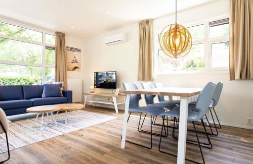 Ede Chalet De Esquí | Luxury chalet with dishwasher in a holiday park in the middle of De Veluwe