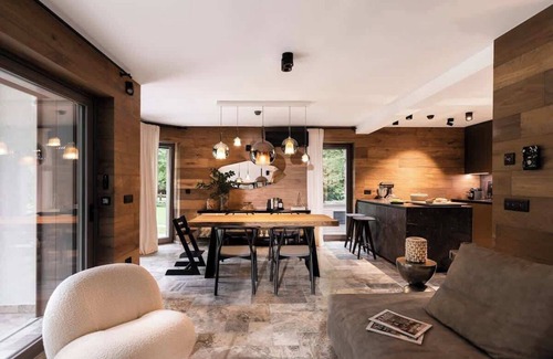 Ukanc Chalet De Esquí | Chalet de lujo con jacuzzi en el lago Bohinj