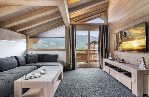 Le Praz Chalet De Esquí | Chalet de Lujo con Piscina, Sauna y Hammam en Courchevel
