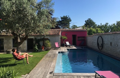 Marsilly Casa | Residencia boutique de lujo de 8 kilometros La Rochelle Ile de Re, piscina climatizada, sauna