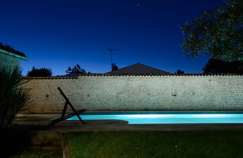 Marsilly Casa | Residencia boutique de lujo de 8 kilometros La Rochelle Ile de Re, piscina climatizada, sauna