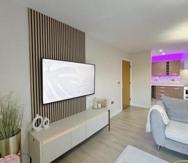 Leeds Apartamento | Luxury City Apartment with Jacuzzi & Free Parking