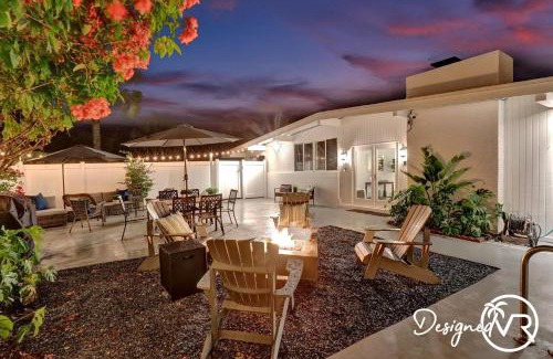 Pompano Beach Casa | Luxury Coastal Home Quiet Area w Pool Near Beach