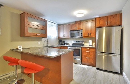 Cote-Des-Neiges—Notre-Dame-De-Grace Apartamento | Luxury condo 1 bedroom & 1 sofabed , sleeps 4 & Hi-Speed WIFI