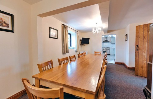 Craven Arms Cabaña | Casa de lujo con piscina y tenis, Sin depósito