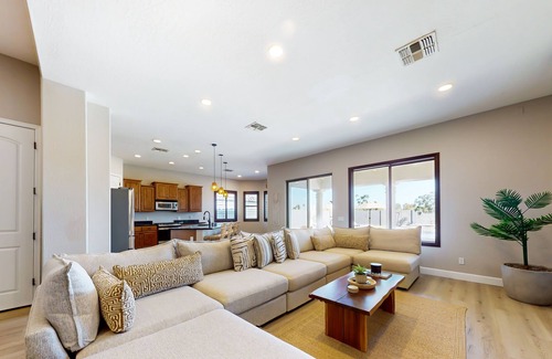 South Mountain Casa | Luxury desert retreat with a pool, cabana, grill, fireplace, & AC - dog-friendly