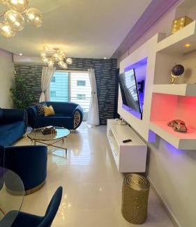 Santiago Province Apartamento | Luxury 5 Beds Penthouse - Private Jacuzzi & Karaoke Bar & Free Parking