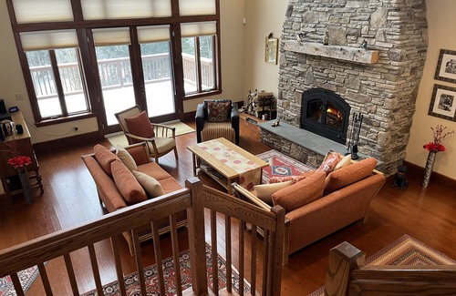 Montgomery Center Casa | Chalet familiar de lujo con vistas a Jay Peak (a 5 km del Jay Peak Resort)