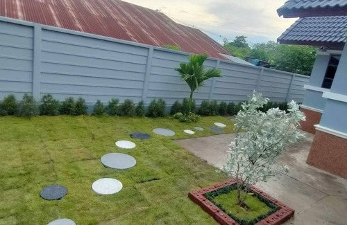 Kantharalak Casa | Luxury Family Villa with AC in Sisaket with Pool table, Bar & Camping Area