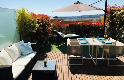 Caucade Apartamento | LUXURY FLAT NICE PANORAMIC VIEW - swimming pool - parking - terrace