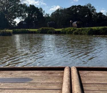 Hatherton Otro | Luxury Glamping Pods at Pool House Farm