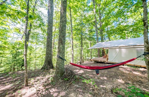 Sevierville Alquiler De RV | Luxury Glamping, private, romantic, cozy, heated - tent 1