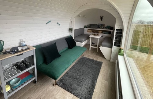 Widegates Cabina | Luxury glamping with sea and sunset views - Cornwall