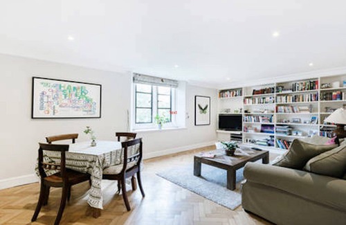 Belsize Park Apartamento | Gema de lujo de 2 dormitorios en Hampstead: un entorno impresionante en un edificio histórico
