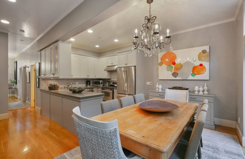 Eureka Valley Casa | Casa de lujo en el mejor barrio de San Francisco! Perfecto para familias o grupos empresariales.