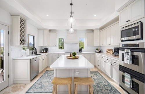 Fountain Hills Casa | Luxury Home w/ Heated Pool, Mountain Views, Games
