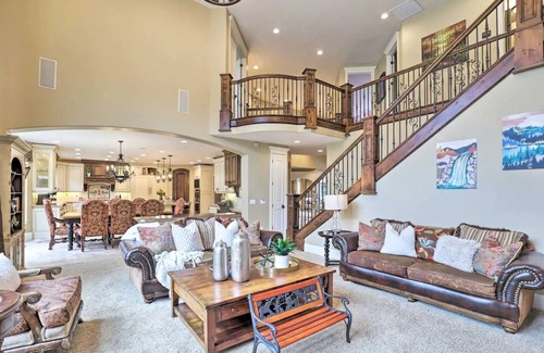 Highland Casa | Luxury Home with Theater & Private Heated Pool