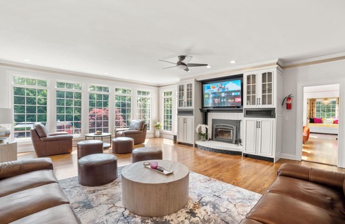 Middlebury Casa | Luxury House with Indoor Pool, Koi Pond and Outdoor Oasis
