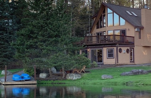 Wallenpaupauk Lake Estates Chalet De Esquí | Lujo frente al lago Pocono Retreat, Lake Ariel, cerca del lago Wallenpaupack
